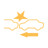 Collision Mitigation Braking System (CMBS) Indicator (Amber)