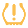 Low Tyre Pressure/Deflation Warning System Indicator