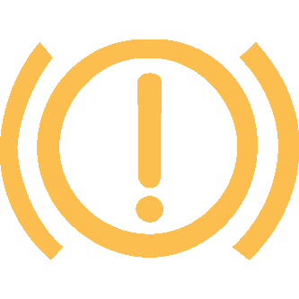 Parking Brake and Brake System Indicator (Amber)